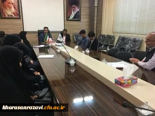 برگزاری جلسه ستاد شاهد دانشگاه فرهنگیان واحد شهید رجایی و واحد دخترانه تربت حیدریه