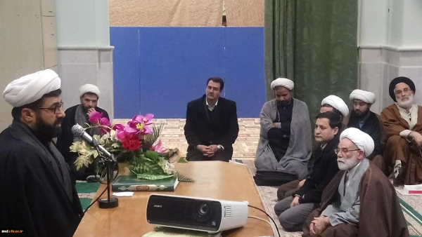 حضور اساتید و دانشجویان دانشگاه فرهنگیان نیشابور در مراسم روز وحدت حوزه و دانشگاه 3