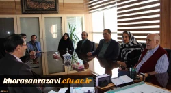 بازدید خیرین و مدیریت امور پردیس های استان خراسان رضو ی از فعالیت های عمرانی پردیس شهید هاشمی نژاد