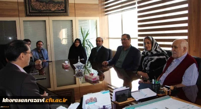 بازدید خیرین و مدیریت امور پردیس های استان خراسان رضو ی از فعالیت های عمرانی پردیس شهید هاشمی نژاد