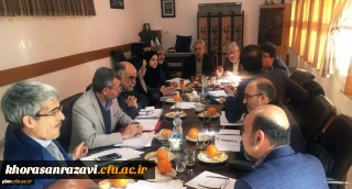 برگزاری جلسه مدیران گروه های آموزشی دانشگاه فرهنگیان خراسان رضوی