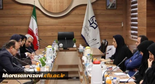 برگزاری دومین جلسه اعضای مجمع خیرین خراسان رضوی حامی دانشگاه فرهنگیان 