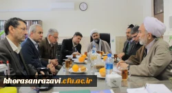  انعقاد تفاهم نامه همکاری بین دانشگاه فرهنگیان خراسان رضوی و ستاد اقامه نماز استان