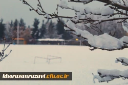 گالری تصاویر  روز های برفی دانشگاه فرهنگیان خراسان رضوی  2