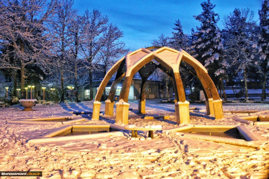 گالری تصاویر  روز های برفی دانشگاه فرهنگیان خراسان رضوی  12