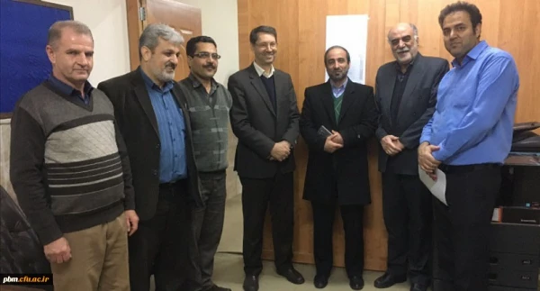 بازدید مدیر امور پردیس های خراسان رضوی از حوزه برگزاری آزمون های پایان نیم سال پردیس شهید بهشتی 3