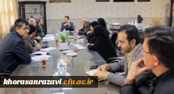 برگزاری جلسه ستاد برگزاری جشنواره ی کشوری آموزش زبان عربی در دانشگاه فرهنگیان استان خراسان رضوی 2