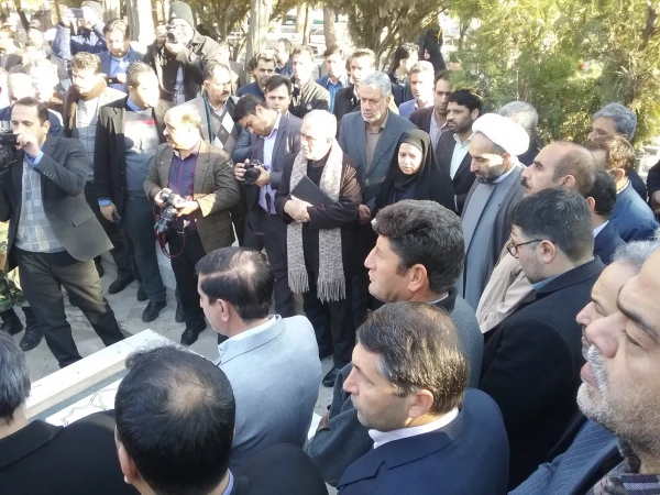 غبار روبی مزار شهدا با حضور استاندار خراسان رضوی 3