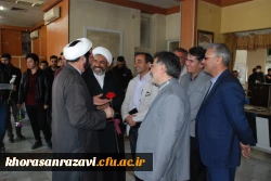 عیادت دانشجو معلمان دانشگاه فرهنگیان خراسان رضوی از جانبازان قطع نخاعی در مرکز توانبخشی امام خمینی (ره) مشهد 3