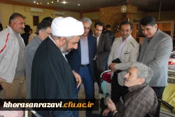 عیادت دانشجو معلمان دانشگاه فرهنگیان خراسان رضوی از جانبازان قطع نخاعی در مرکز توانبخشی امام خمینی (ره) مشهد 7