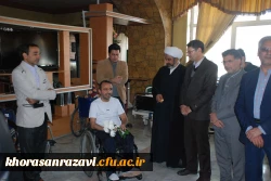 عیادت دانشجو معلمان دانشگاه فرهنگیان خراسان رضوی از جانبازان قطع نخاعی در مرکز توانبخشی امام خمینی (ره) مشهد 5عیادت دانشجو معلمان دانشگاه فرهنگیان خراسان رضوی از جانبازان قطع نخاعی در مرکز توانبخشی امام خمینی (ره) مشهد 2