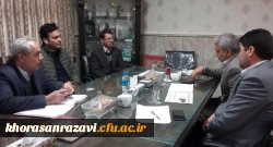 جلسه هماهنگی ساخت زائرسرای دانشگاه فرهنگیان در خراسان رضوی 