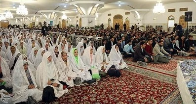 برگزاری مراسم جشن ازدواج دانشجویی در دانشگاه فرهنگیان خراسان رضوی