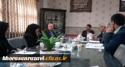 برگزاری جلسه شورای پژوهشی دانشگاه فرهنگیان استان خراسان رضوی