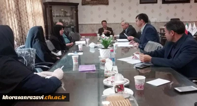 برگزاری جلسه شورای پژوهشی دانشگاه فرهنگیان استان خراسان رضوی
