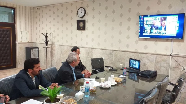 برگزاری جلسه ویدیو کنفرانس هماهنگی مرکز و پردیس های استان در خصوص ارائه آموزش الکترونیکی دروس 2