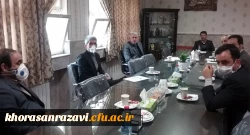 برگزاری جلسه تداوم آموزش با استفاده از ظرفیت های فضای مجازی و فناورانه دانشگاه فرهنگیان خراسان رضوی