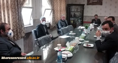 برگزاری جلسه تداوم آموزش با استفاده از ظرفیت های فضای مجازی و فناورانه دانشگاه فرهنگیان خراسان رضوی