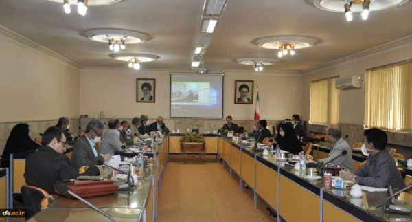 جلسه مسئولان و مدیران گروه های آموزشی دانشگاه فرهنگیان خراسان رضوی
