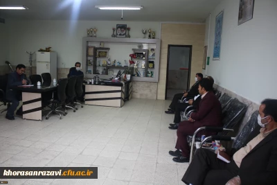 برگزاری جلسه اساتید کارورزی واحد شهید رجایی تربت حیدریه در خصوص ارائه برنامه های آموزش غیر حضوری