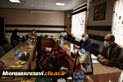 بازدید میدانی از دانشگاه فرهنگیان واحد دانشور و پیگیری طرح های توسعه دانشگاه 2