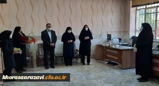 تقدیر مسئولین پردیس ازکارکنان حوزه ی آموزش در دهه سرآمدی آموزش وایام بزرگداشت مقام معلم