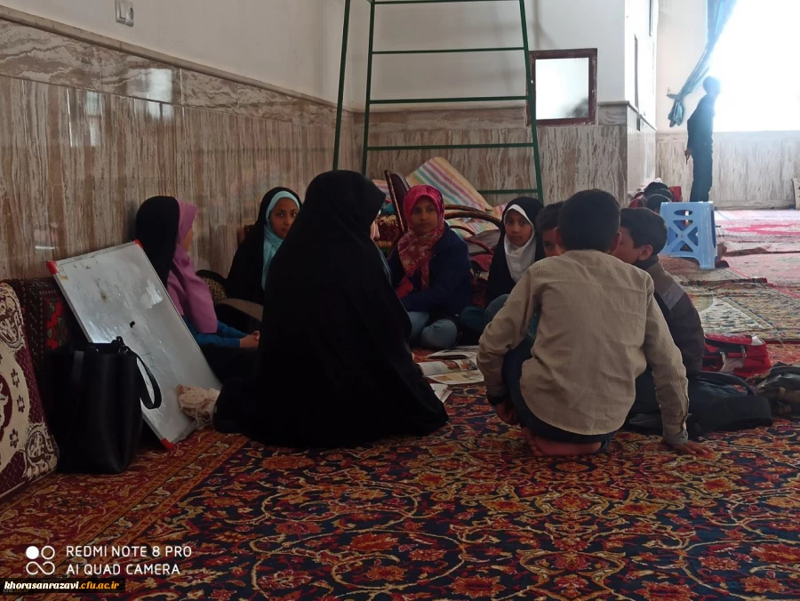 برگزاری اردوی جهادی تدریس دانشجو معلمان در روستاهای محروم شهرستان نیشابور به همت بسیج دانشجویی 2