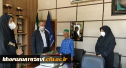تجلیل از همکاران پیشکسوت پردیس شهید هاشمی نژاد دانشگاه فرهنگیان خراسان رضوی 2