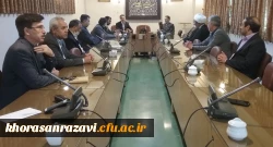 جلسه مشترک مسئولان دانشگاه فرهنگیان خراسان رضوی و نماینده منتخب مردم تربت حیدریه در مجلس شورای اسلامی