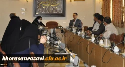 برگزاری جلسه شورای استادان گروه آموزشی زبان انگلیسی دانشگاه فرهنگیان خراسان رضوی