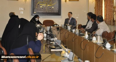 برگزاری جلسه شورای استادان گروه آموزشی زبان انگلیسی دانشگاه فرهنگیان خراسان رضوی