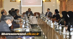 برگزاری جلسه گروه آموزش علوم پایه دانشگاه فرهنگیان خراسان رضوی