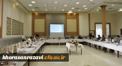 برگزاری جلسه شورای آموزشی گروه علوم تربیتی دانشگاه فرهنگیان خراسان رضوی