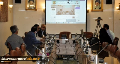 به میزبانی پردیس شهید بهشتی مشهد برگزار شد:

نشست ویدئویی تجمیع سایت های اطلاع رسانی دانشگاه فرهنگیان خراسان رضوی