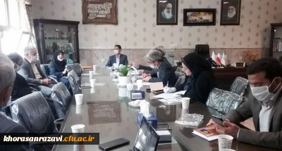 برگزاری جلسه بررسی و تحلیل وضعیت اجرای آزمون ها در دانشگاه فرهنگیان خراسان رضوی