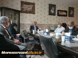 جلسه بررسی و تحلیل وضعیت اجرای آزمون ها در دانشگاه فرهنگیان خراسان رضوی 2