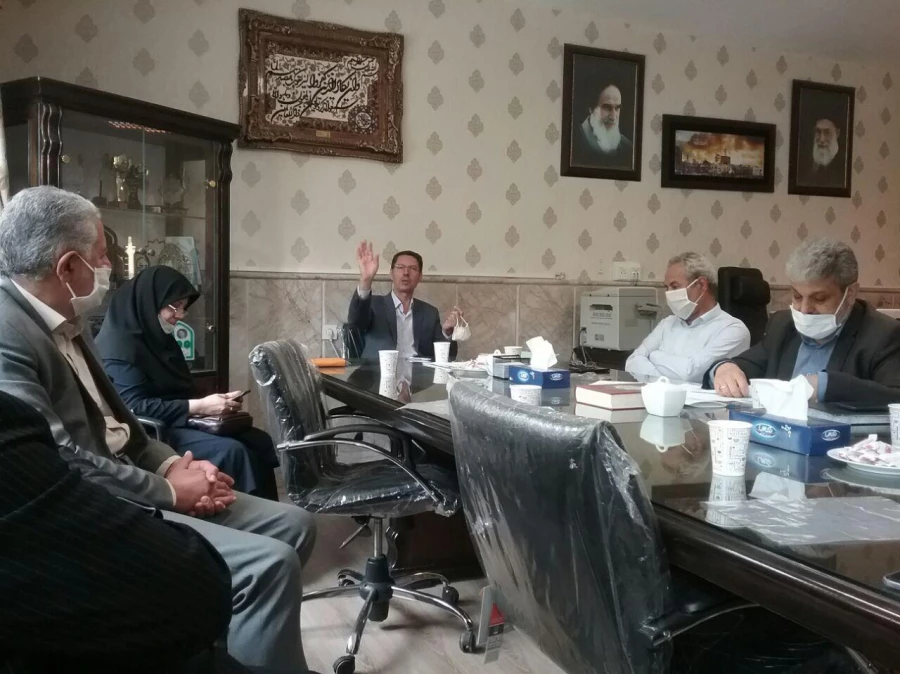 جلسه بررسی و تحلیل وضعیت اجرای آزمون ها در دانشگاه فرهنگیان خراسان رضوی 2