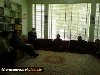 با حضور سرپرست و کارکنان واحد دانشور انجام شد؛

دیدار با نماینده شهرستان نیشابور مهندس ارکانی و گفتگو در خصوص مسائل جاری دانشگاه فرهنگیان

