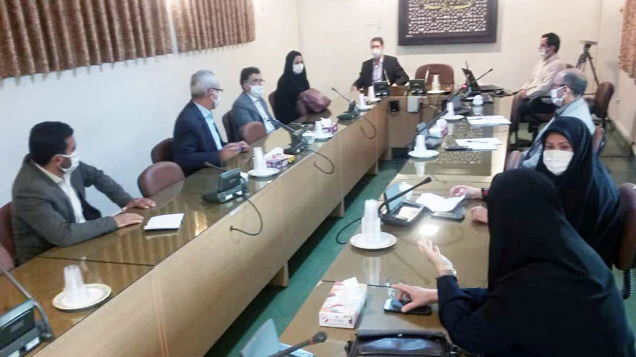 جلسه هماهنگی ستاد برگزاری نخستین جشنواره کشوری تجربیات برتر آموزش زبان عربی در دانشگاه فرهنگیان خراسان رضوی