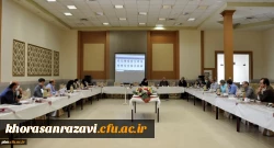 برگزاری جلسه مدیران گروه های آموزشی دانشگاه فرهنگیان خراسان رضوی