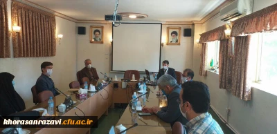 با حضور مدیر و معاون امور پردیس های دانشگاه فرهنگیان خراسان رضوی انجام شد:

برگزاری شورای هوشمندسازی استان