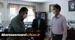 تجلیل از خبرنگار خبرگزاری پانای خراسان رضوی