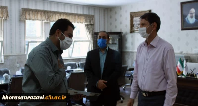 به مناسبت روز خبرنگار صورت گرفت؛

تجلیل از خبرنگار خبرگزاری پانای خراسان رضوی