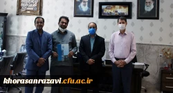 تجلیل از خبرنگار خبرگزاری پانای خراسان رضوی