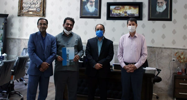 تجلیل از خبرنگار خبرگزاری پانای خراسان رضوی