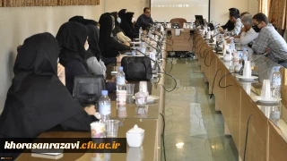 برگزاری جلسه گروه آموزش تربیت بدنی دانشگاه فرهنگیان خراسان رضوی