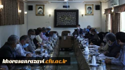 برگزاری جلسه مدیران گروه های آموزشی دانشگاه فرهنگیان خراسان رضوی در پردیس شهید بهشتی