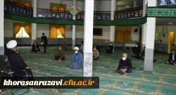 برگزاری جلسه زیارت عاشورا در دانشگاه فرهنگیان خراسان رضوی 2