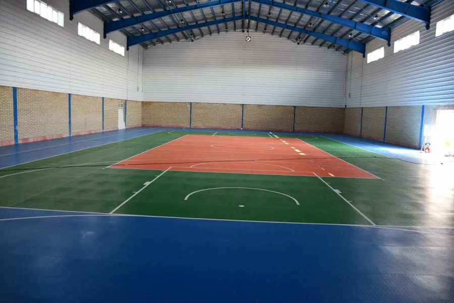 همزمان با گرامی داشت هفته دولت و با حضور معاون محترم وزیر و رئیس سازمان نوسازی مدارس انجام شد : 
آئین افتتاح سالن ورزشی چند منظوره واحد دانشور نیشابور  2