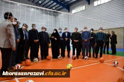 همزمان با گرامی داشت هفته دولت و با حضور معاون محترم وزیر و رئیس سازمان نوسازی مدارس انجام شد : 
آئین افتتاح سالن ورزشی چند منظوره واحد دانشور نیشابور  10